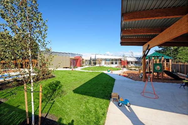 early learning center play area